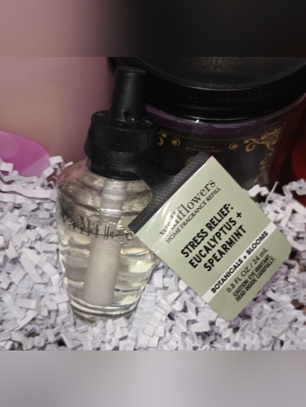 BATH AND BODY WORKS STRESS RELIEF EUCALYPTUS & SPEARMINT WALLFLOWER REFILL